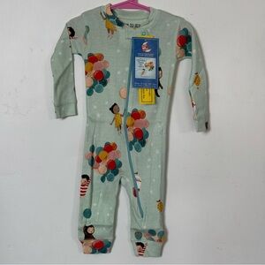 New Hatley Books To Bed Baby Pajamas Size 6-12 Months